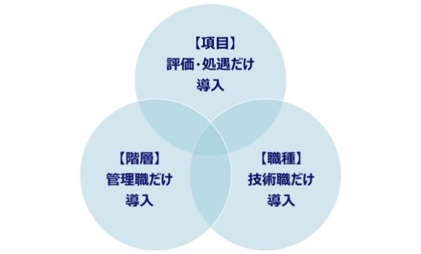 図2：ジョブ型の一部導入