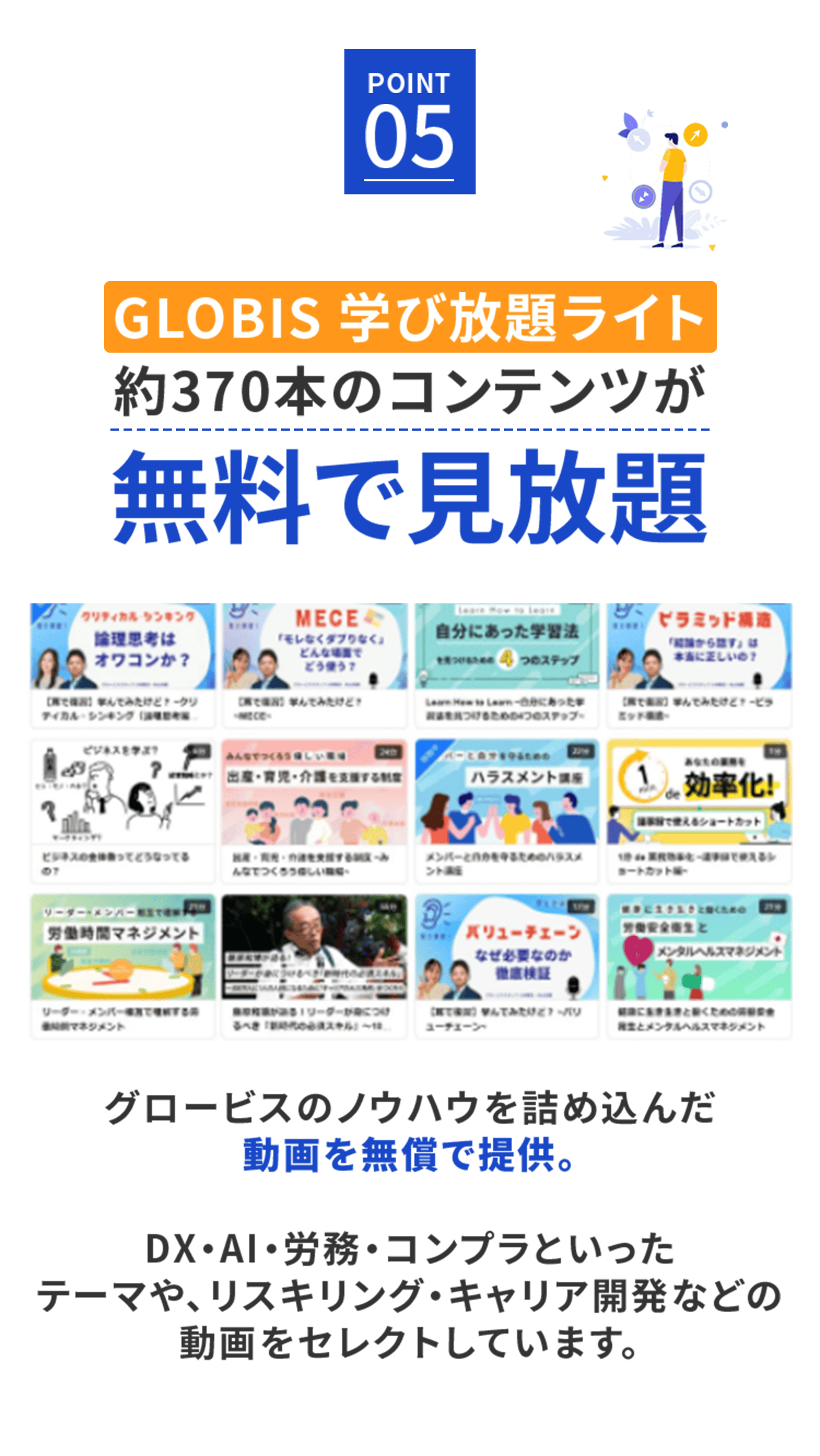 人事データと学習履歴を連携し、育成計画と実行をワンストップで管理できるグロプラの機能を紹介