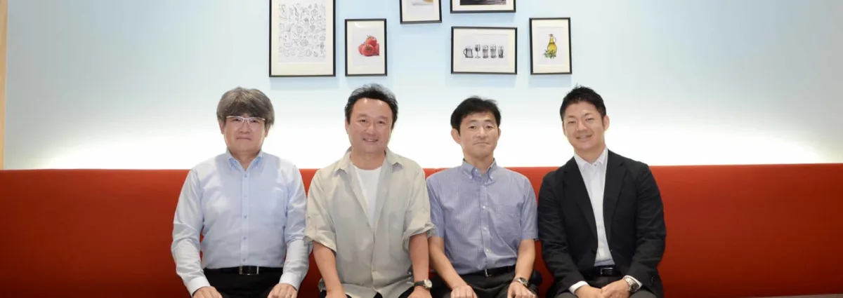 味の素株式会社のオフィスにて