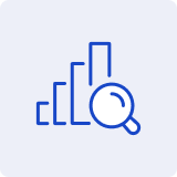 ダッシュボードでログイン率や視聴時間などの重要指標を一目で把握のイメージアイコン