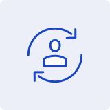 社員の情報は一括登録・自動同期し、運用をスムーズにのイメージアイコン