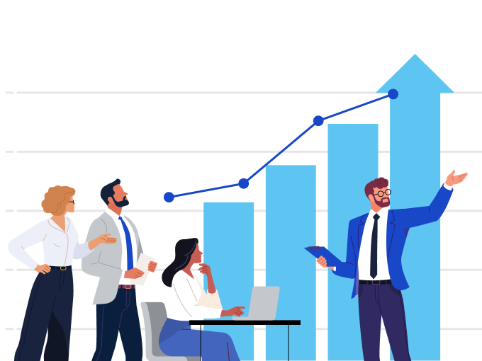 振り返りと育成施策のサポートのイメージ