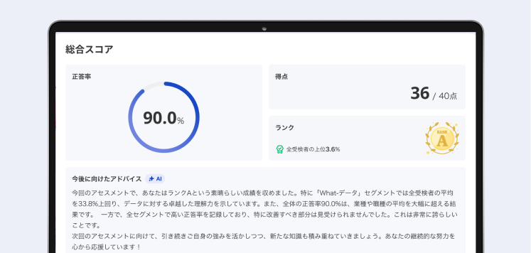 アセスメント機能測定のイメージ画像