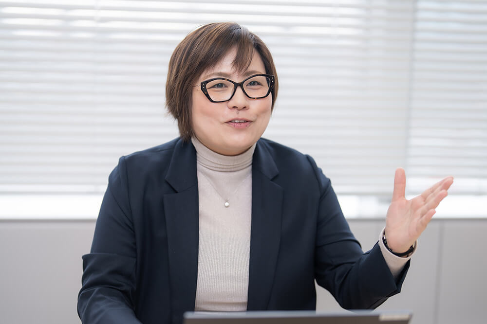 石油資源開発株式会社 人事部 人材開発グループ長 小松 智子 さん