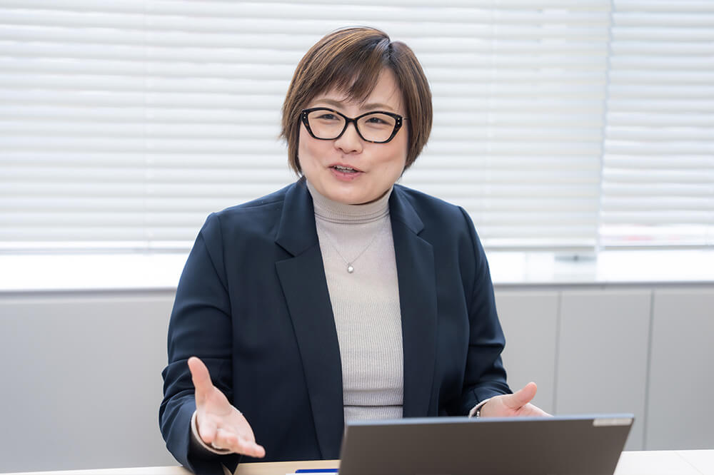 石油資源開発株式会社 人事部 人材開発グループ長 小松 智子 さん