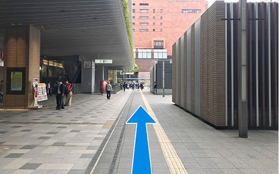JR~福岡校への道順4