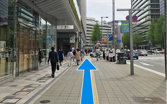 JR~福岡校への道順6