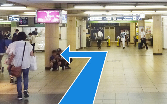近鉄~名古屋校への道順4