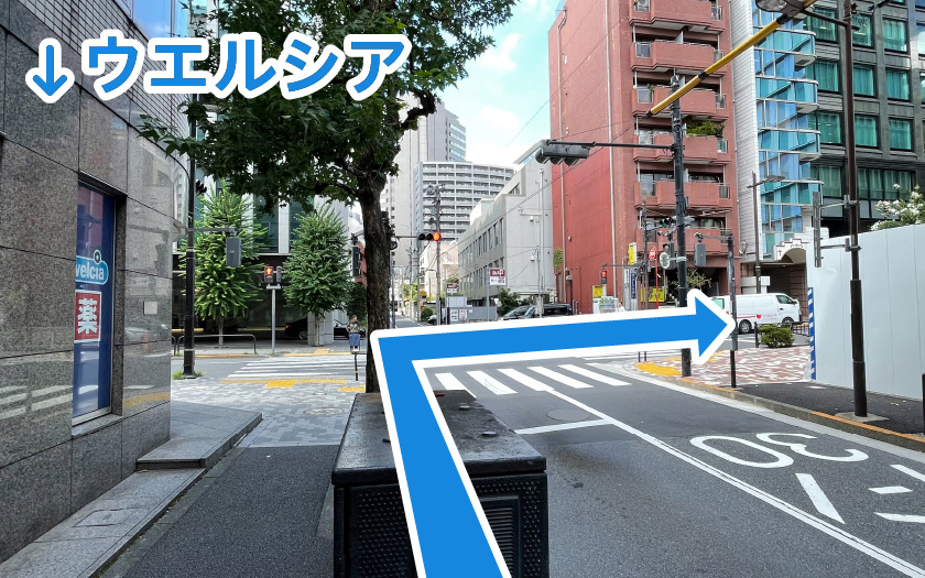 半蔵門駅~東京校への道順8