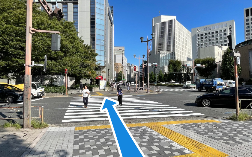 四ツ谷駅~東京校への道順6
