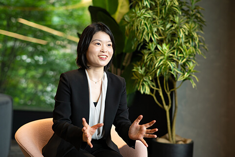 後輩とのコミュニケーションや社外プロジェクトにおいて、WLPでの学びを実践中