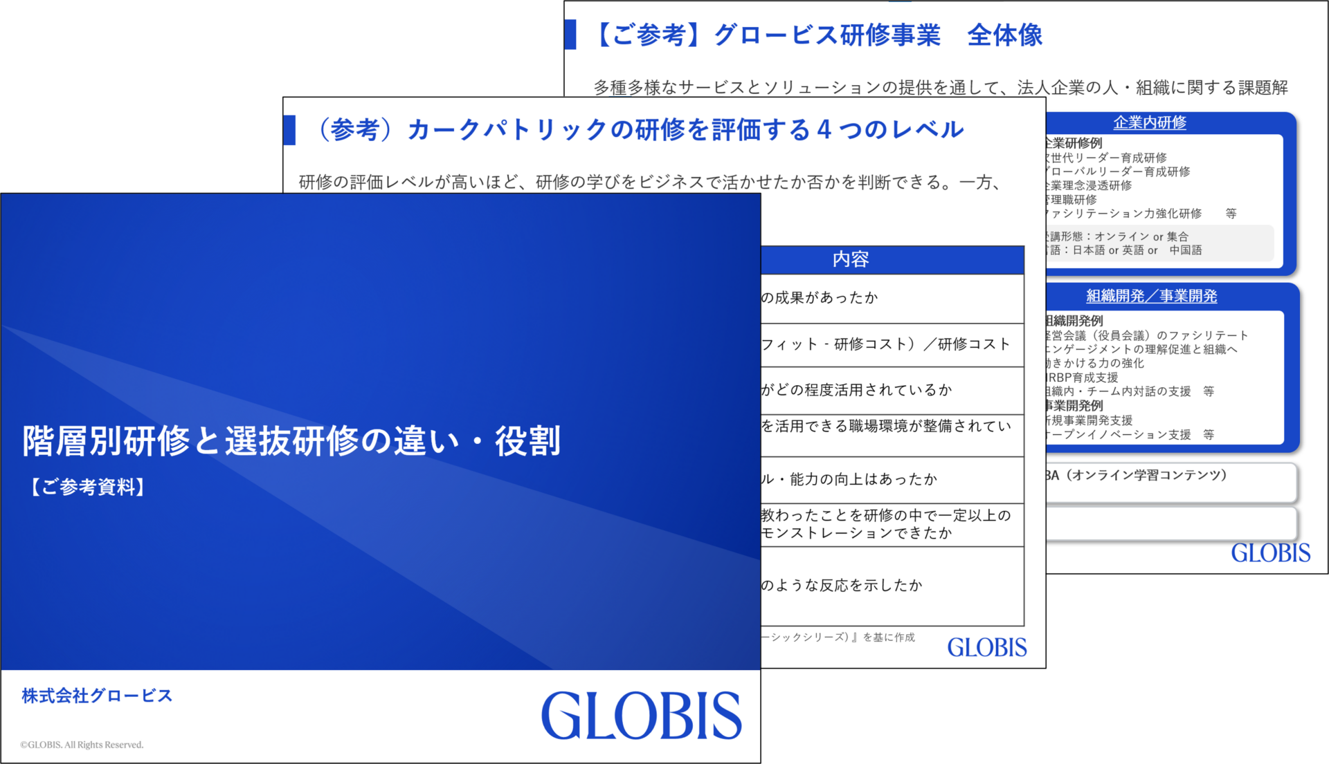 階層別研修と選抜研修の違い・役割