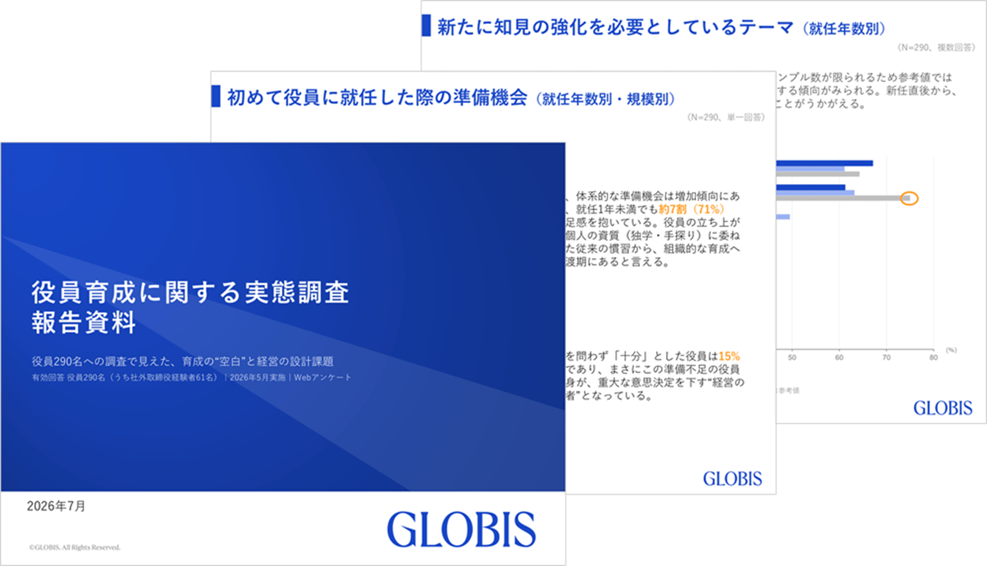 役員育成に関する実態調査 —役員290名への調査で見えた、育成の“空白”と経営の設計課題—